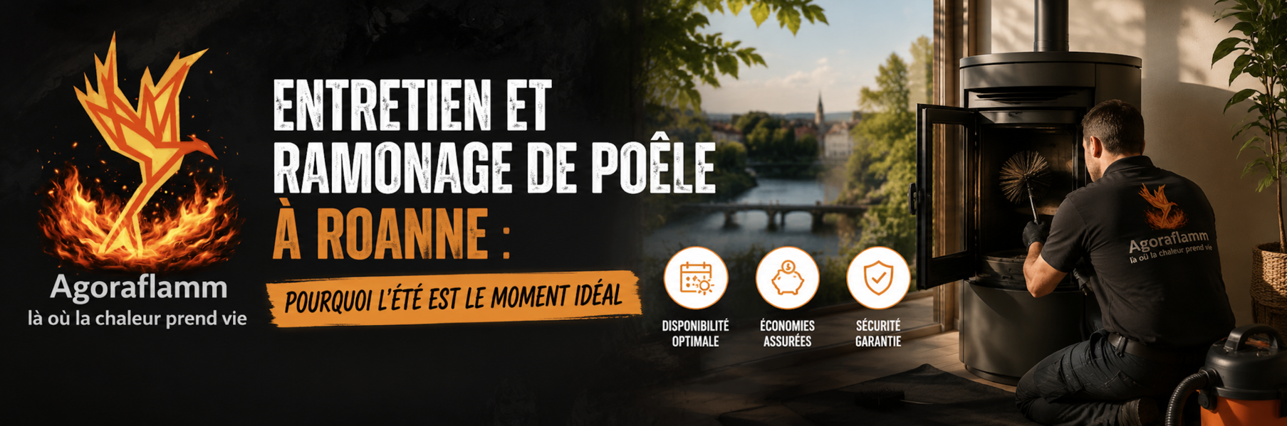 Entretien et ramonage de poêle à Roanne&nbsp;: pourquoi l’été est le moment idéal